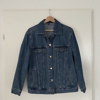 Jeansjacke blau 