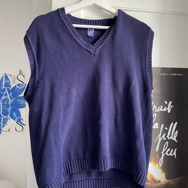 GAP sleeveless vintage knit vest