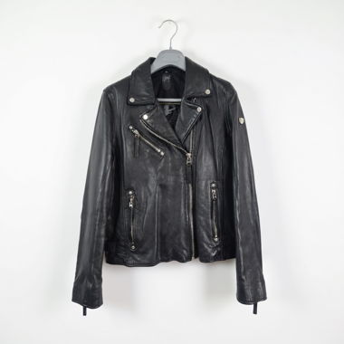 Perfecto cuir noir Gipsy by Mauritius