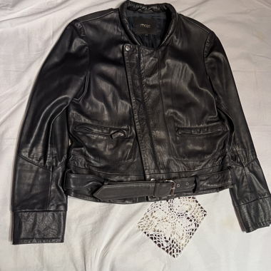 Giacca in pelle Maje