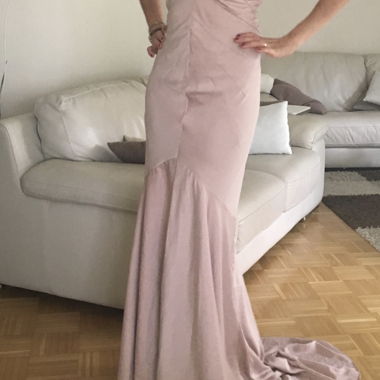 Abito da sera rosa taglia M