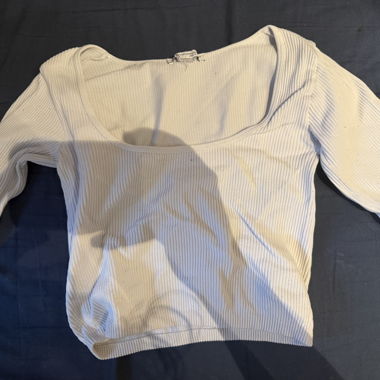 Ribbed Long Sleeve Top