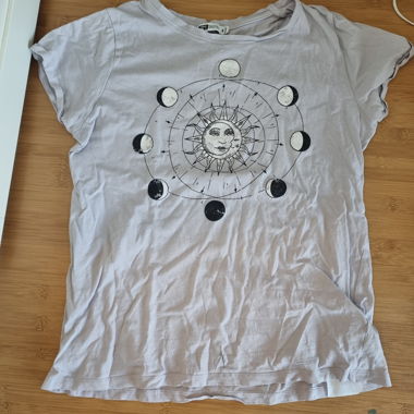 Lila T-shirt
