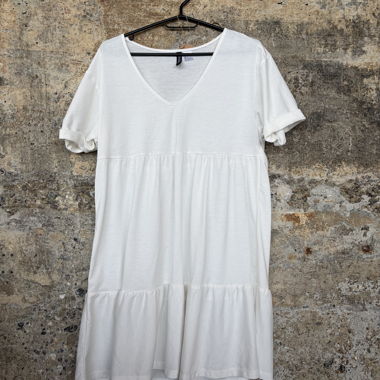H&M Divided weisses Kleid