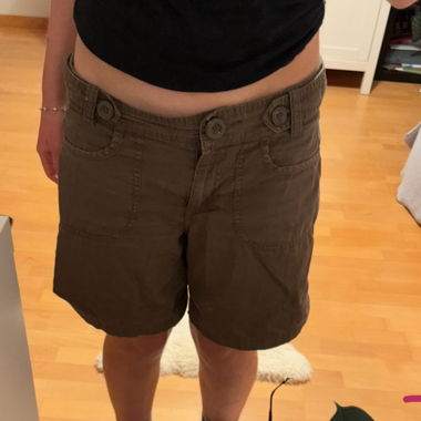 Vintage Brown Cargo Shorts