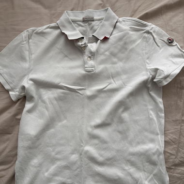 Polo Moncler bianco
