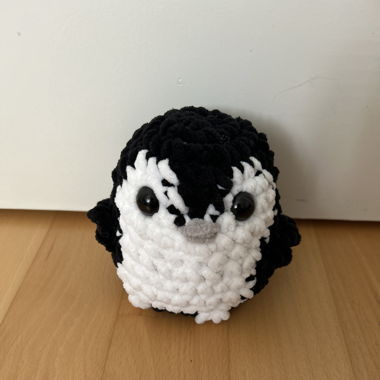 Gehäkelter Pinguin