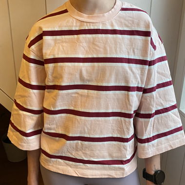 T-shirt a righe • H&M • taglia S oversize