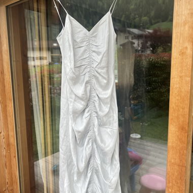 Long satin dress “On Atlas”