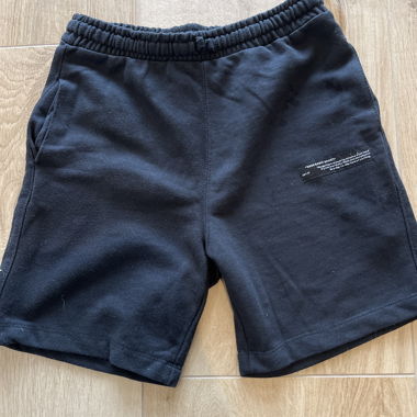 Pantaloncini in felpa neri