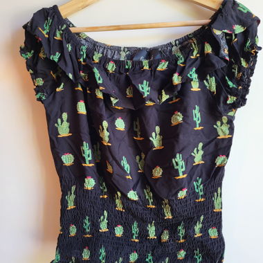 Top smock cactus Collectif