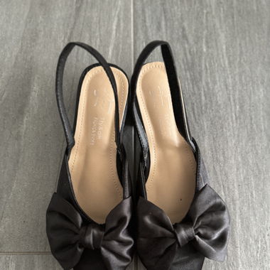 Slingback Heel mit Schleife (3cm Absatz)