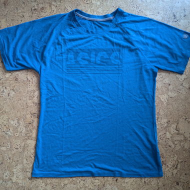 Asics T-Shirt blau