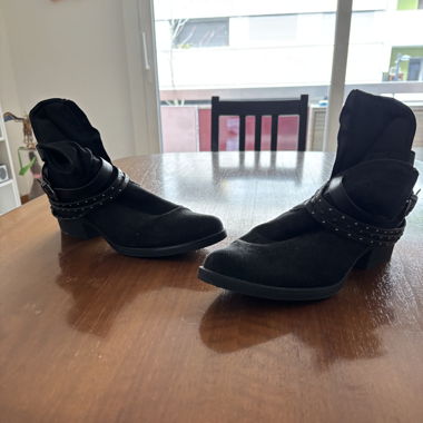 Bottines à talons 