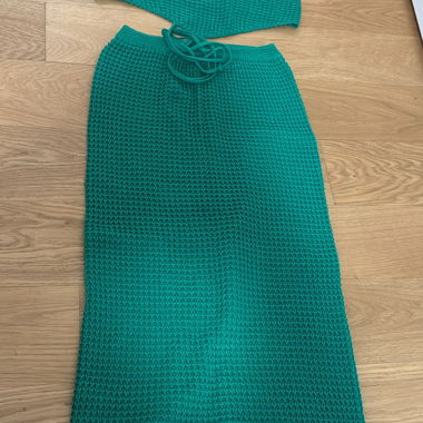 Abito da spiaggia verde