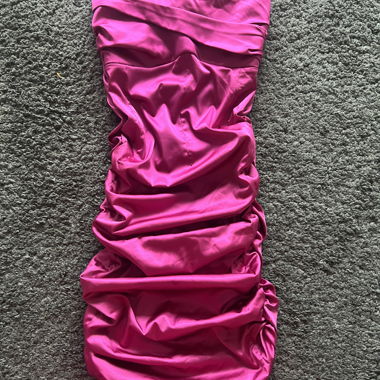 Robe de cocktail Sugarbird, robe de soirée, taille S 36 rose