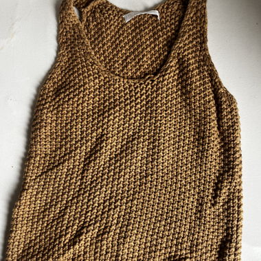 Top vintage en crochet
