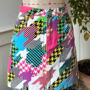Jaded London Funky Skirt, High Waist