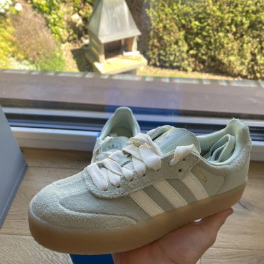 Adidas Samba Green/White