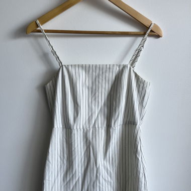 Robe rayé pull and bear taille M