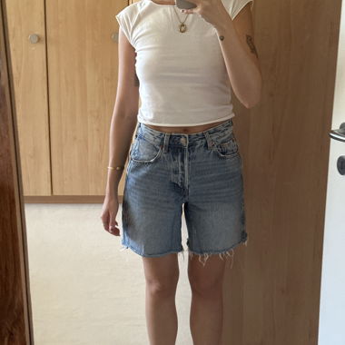 Jeans Shorts blau