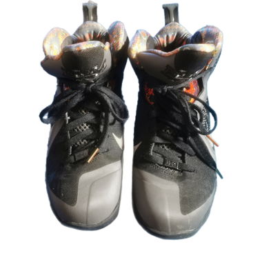 Black Nike sneakers BHM LeBron james