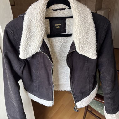 Giacca Superdry - con pelo Teddy - Tg. S