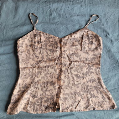 Beige Seidentop von Comptoir des Cotonniers