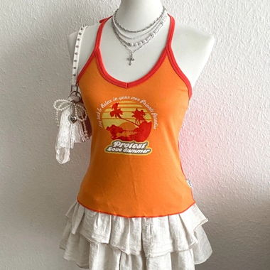 Vintage Y2K summer top from the 2000s