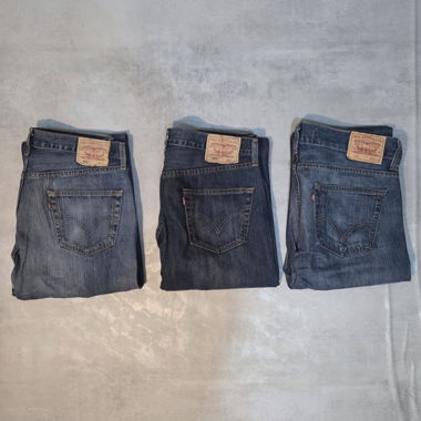 Lot de 3 jeans Levi's W36 (2x 501 & 1x 506)