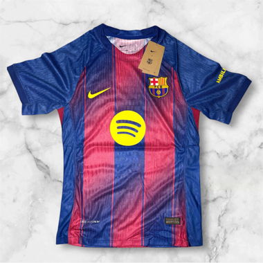 Barcelona Home Jersey Lamine Yamal 10 Player Version