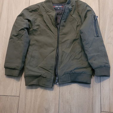 Veste bomber verte pour enfants