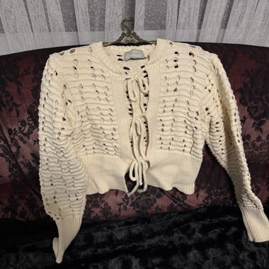 Neo Noir Bethie Strickcardigan creme