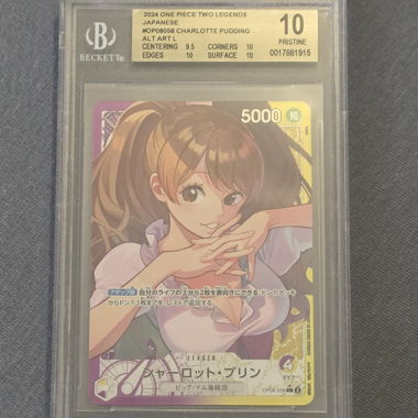 One-Piece-Karte Charlotte Pudding BGS 10