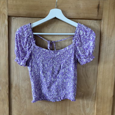 Blusa lilla / Top Taglia 34