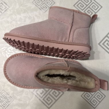 Bottes d'hiver roses
