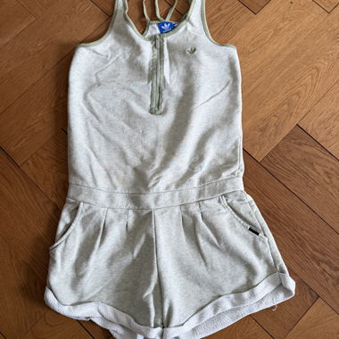 Combinaison-short Adidas verte S été