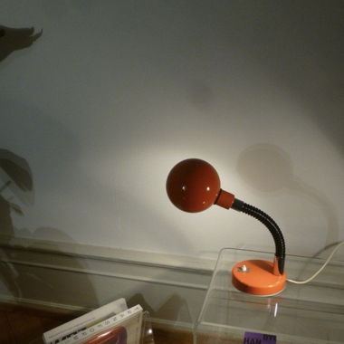 Orange Modern Mid Century Schreibtisch Lampe