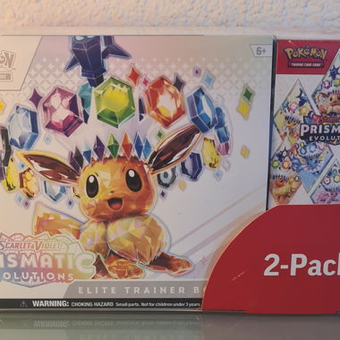 Prismatic Evolutions ETB und Bosster Bundle  EN