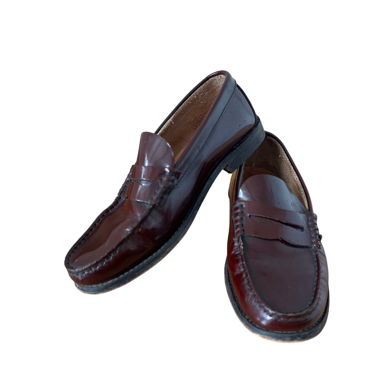 Mocassins en cuir bordeaux Jonak Paris