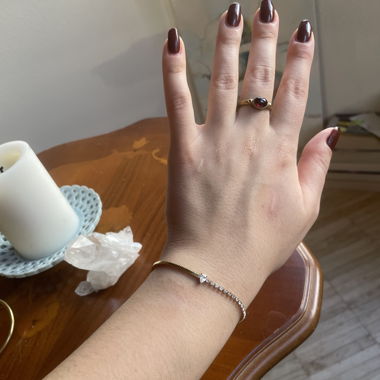 Gold CRISTAL Bracelet