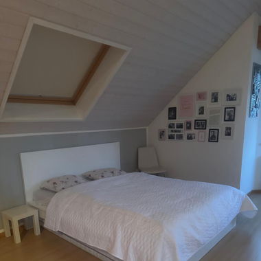Ikea Malm Bed in White with Slatted Frame & Mattress