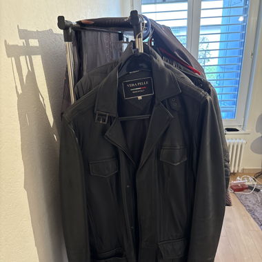 Veste cuir mode italienne 