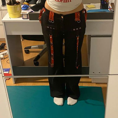 emo trousers pants