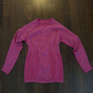 Pink Long-Sleeve Thermal Shirt