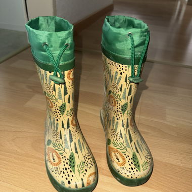 Bottes en caoutchouc à motif de lions 29