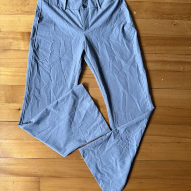 Light grey tailored trousers Bershka