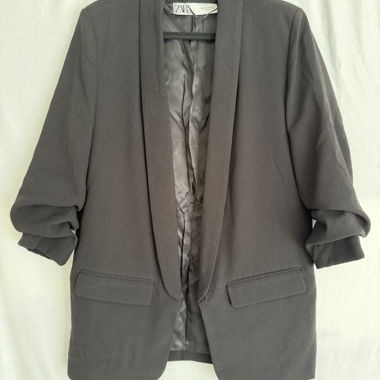 Schwarzer Zara Blazer in M