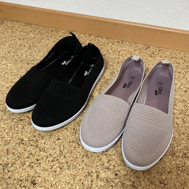2 Pairs of Slip On Shoes