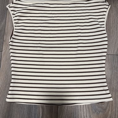 Ärmelloses gestreiftes Top